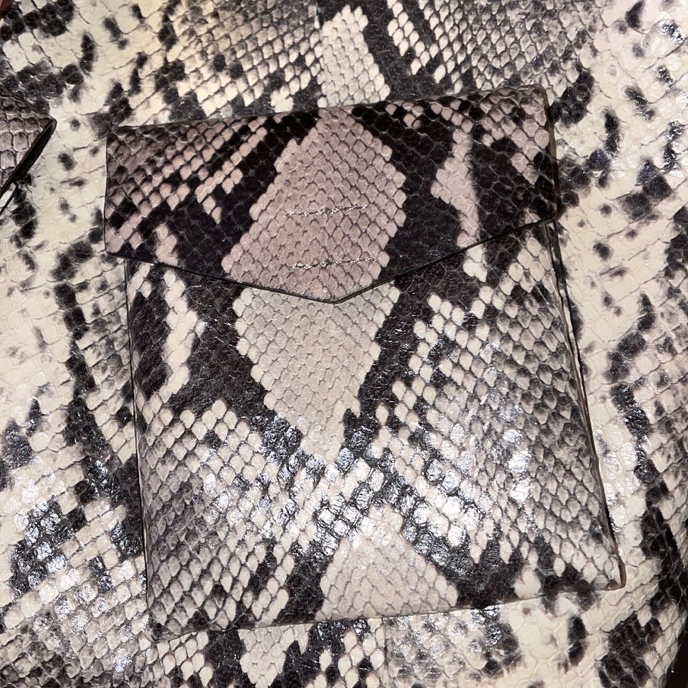 Allsaints Silver Snake Backpack - Picture 3 of 9